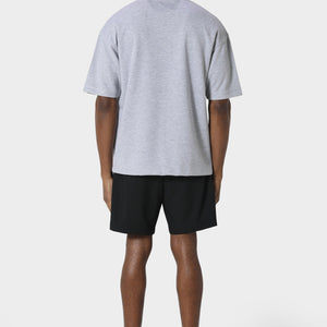 Pas De Monaco Lemond Marl Grey T-Shirt