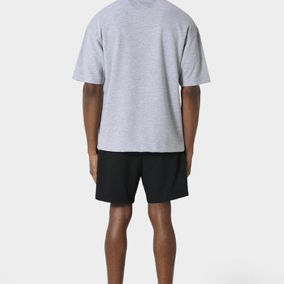 Pas De Monaco Lemond Marl Grey T-Shirt