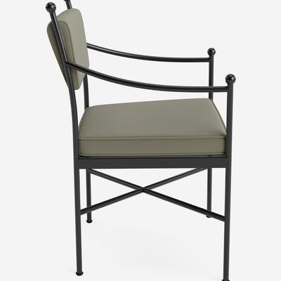 Leni Outdoor Dining Arm Chair Cushion