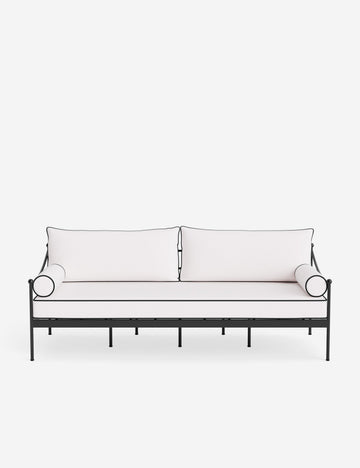 Sunbrella Canvas White/Canvas Black