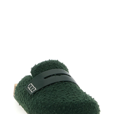J.w.anderson Felt Loafer Mules