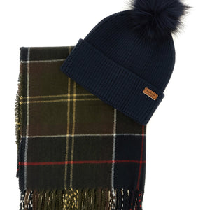 Barbour Dover & Haile Set: Cap + Scarf