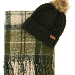 Barbour Saltburn Set: Cap + Scarf