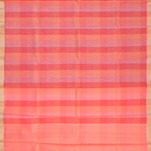 Multi Coloured Handwoven Linen Saree