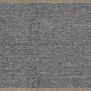 Grey Handwoven Cotton Linen Saree