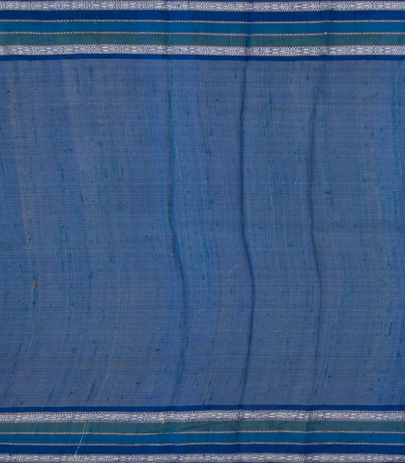 Beige Tussar Gitcha linen Printed Silk Saree With Maroon Border-Beige