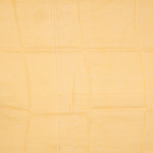 Sandal Handloom Linen Saree With Printed Floral Motifs-Sandal