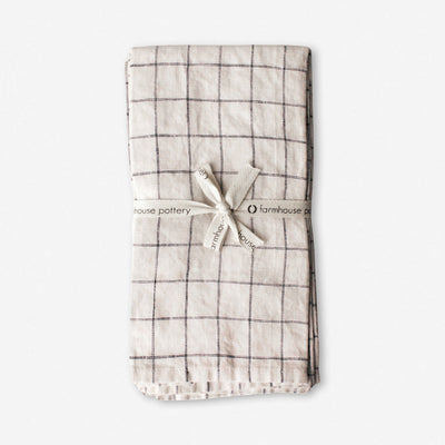 Washed Linen Napkin by Farmhouse Pottery