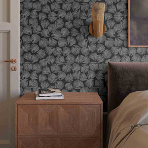 Elora Leaf Wallpaper by Christiane Lemieux