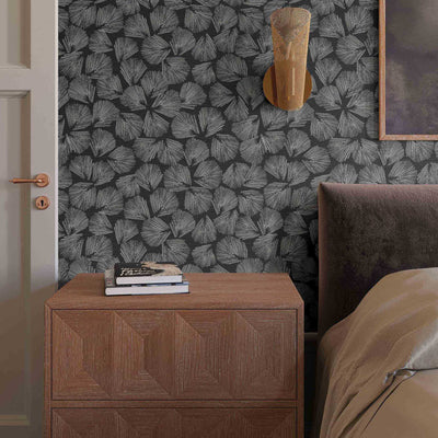 Elora Leaf Wallpaper by Christiane Lemieux