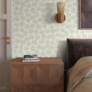 Elora Leaf Wallpaper by Christiane Lemieux