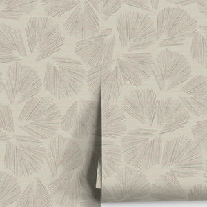 Elora Leaf Wallpaper by Christiane Lemieux