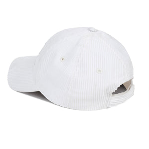 Corduroy Cap - White