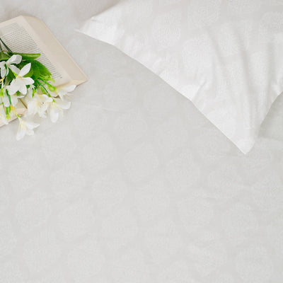 Swayam Zinnia Fitted Bed Sheet - 25048