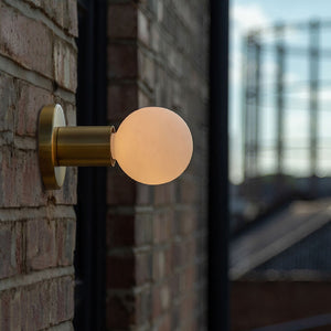 Lochan Outdoor Sconce with Sphere III by Tala