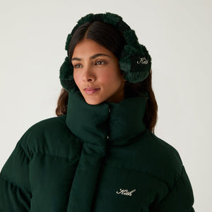 Kith Women Monogram Sherpa Ear Muff - Stadium