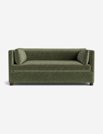 Moss Performance Striated Velvet