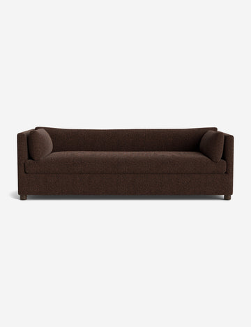 Brown Basket Boucle
