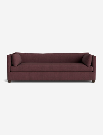 Oxblood Linen Weave