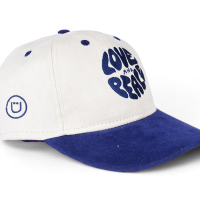 Love and Peace Cap Blue