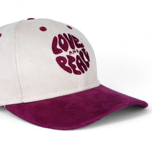 Love and Peace Cap Red