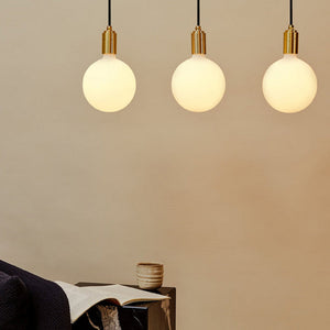 Triple Linear Pendant Light with Sphere IV by Tala