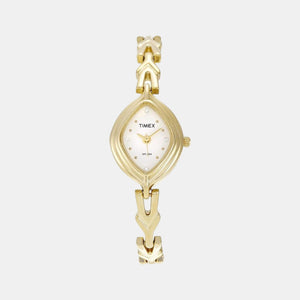 Classics Women Quartz Silver Dial Analog Stainless Steel Watch LS03