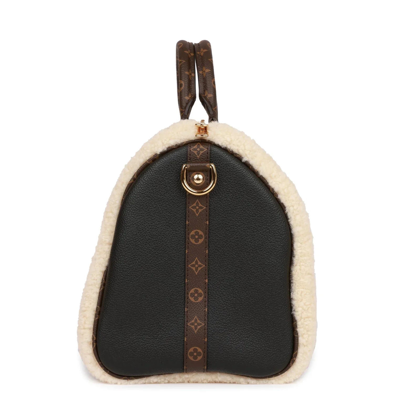 Louis Vuitton Teddy Monogram Shearling Speedy 25 Bandouliere