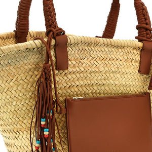 Alanui Icon Palm Leaf Big Handbag