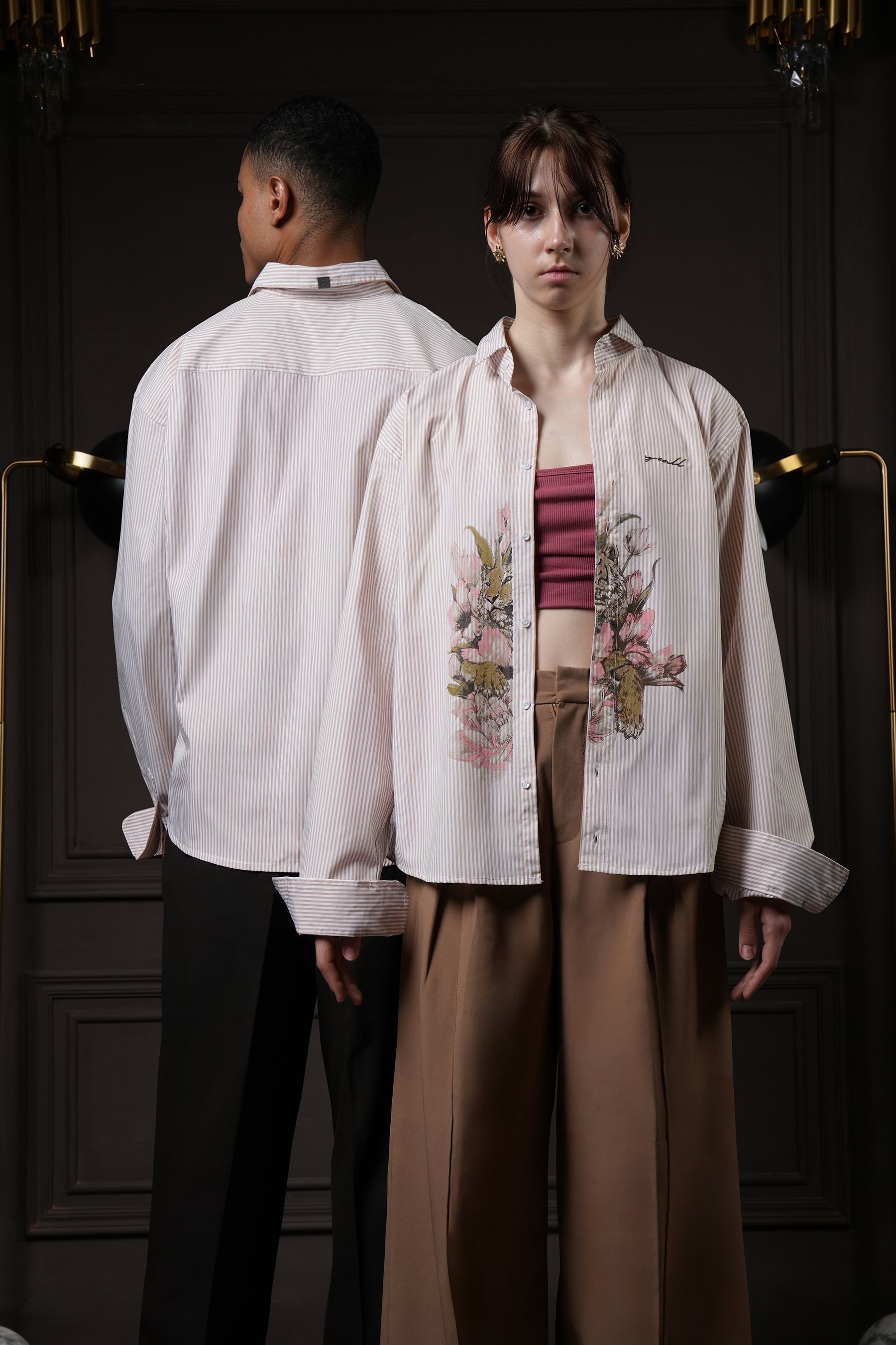 Rebel - Pinstripe Shirt