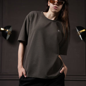 Waffle T Shirt - Tate Olive