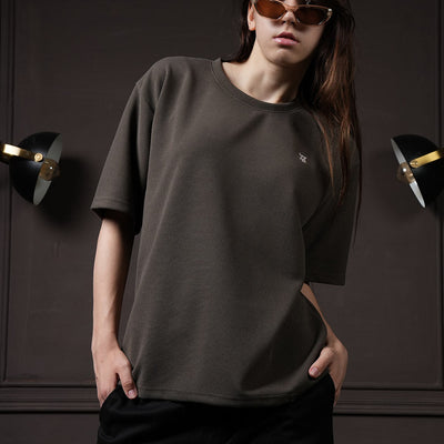 Waffle T Shirt - Tate Olive