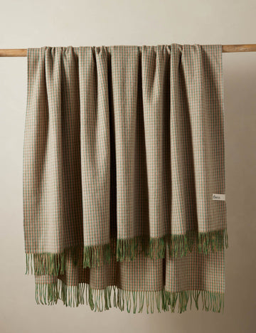 Twill Check Green