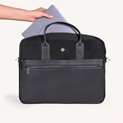Kaizen Laptop Bag Black 15 Inch
