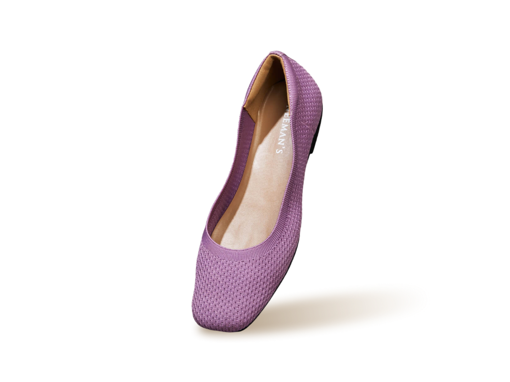 Plush Square Flats : Lavender