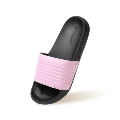 FootBed Slides for Women : Lavender Black