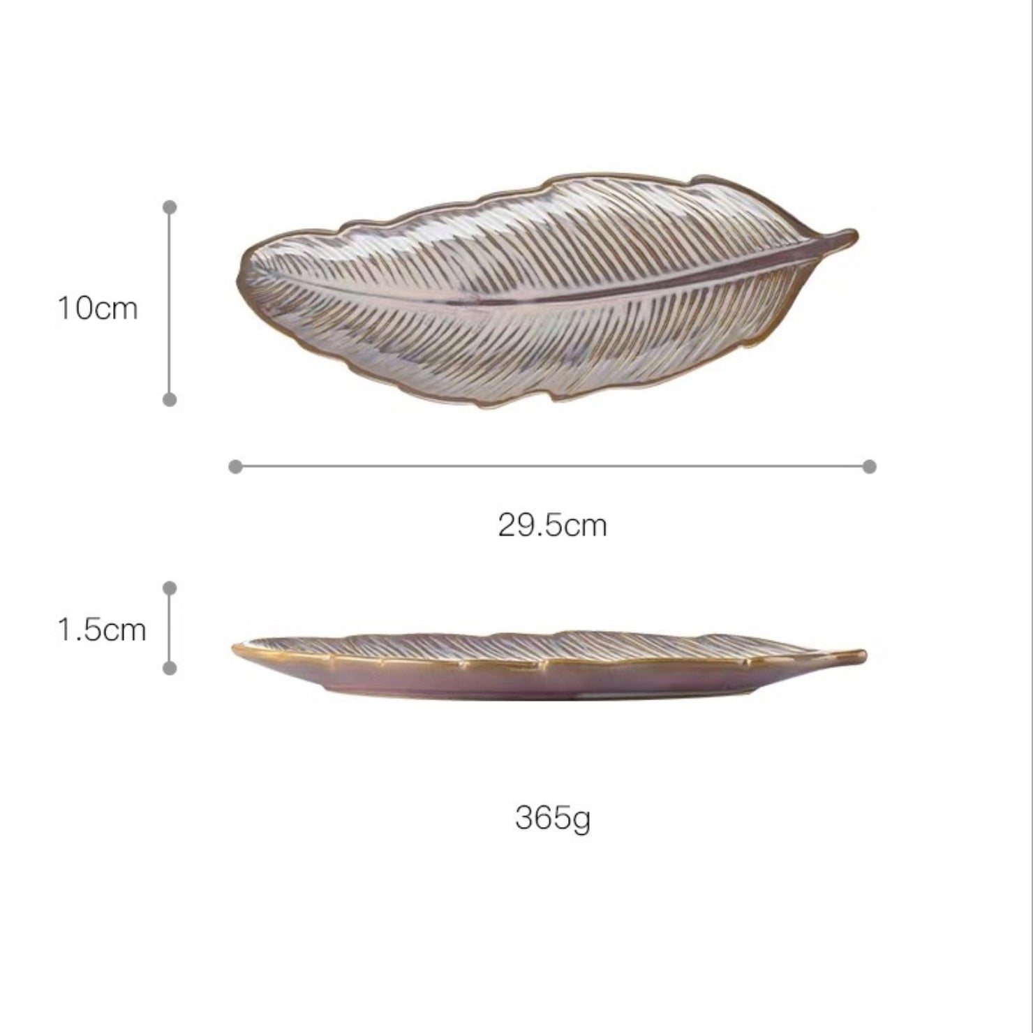 Long Leaf Plate