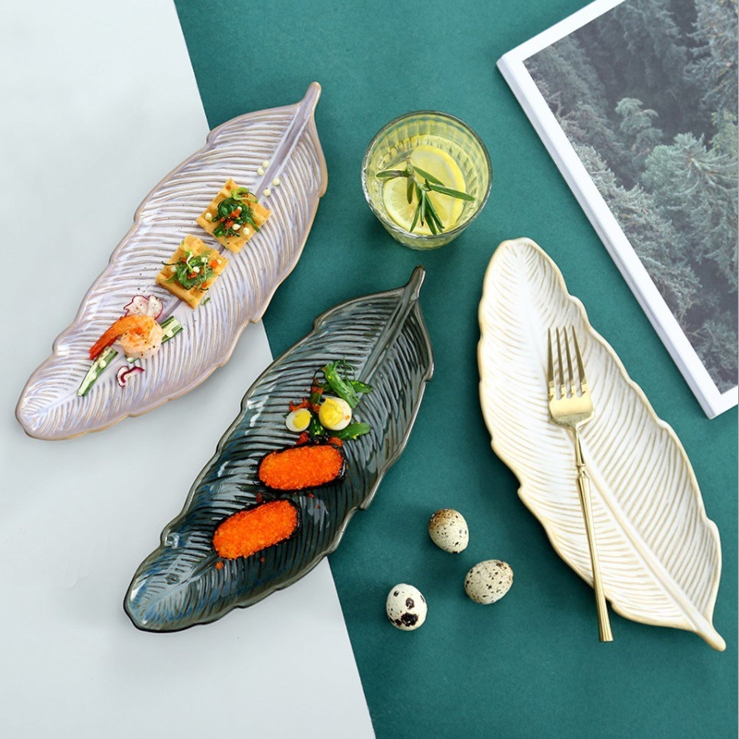 Long Leaf Plate