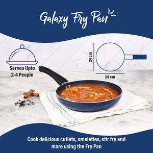 Wonderchef Renewed Galaxy Fry Pan | 24cm