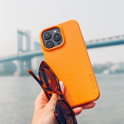Morning Glow | Orange Pastel Shimmer Case