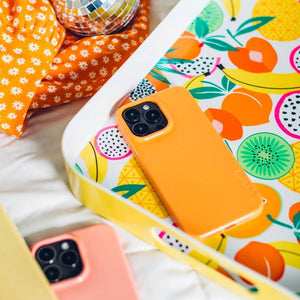 Morning Glow | Orange Pastel Shimmer Case