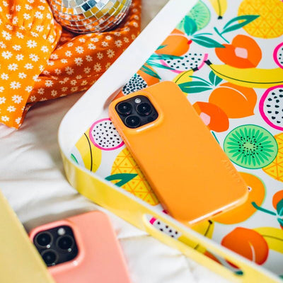 Morning Glow | Orange Pastel Shimmer Case