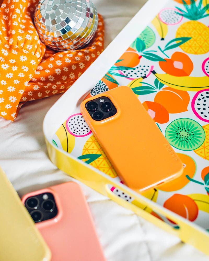 Morning Glow | Orange Pastel Shimmer Case