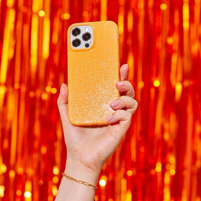 Morning Glow | Orange Pastel Shimmer Case