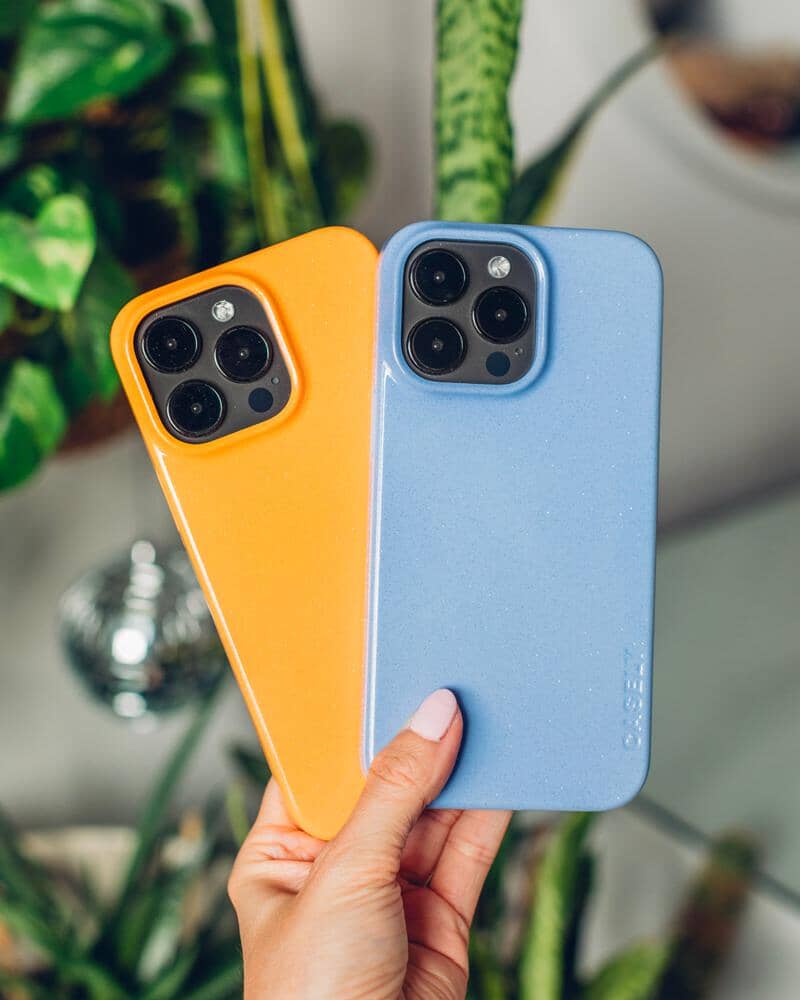 Morning Glow | Orange Pastel Shimmer Case