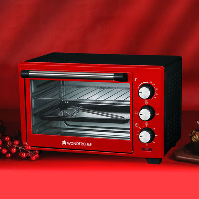 Wonderchef Renewed Oven Toaster Griller (OTG) Crimson Edge - 19 Litres  Auto-shut Off