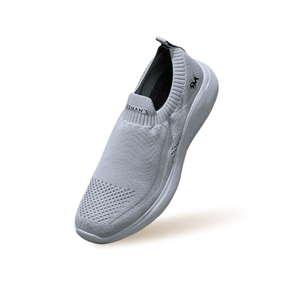 Everyday Basic Slip Ons : Light Grey