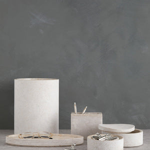 Limestone Bath Accessories by Kassatex