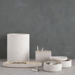 Limestone Bath Accessories by Kassatex