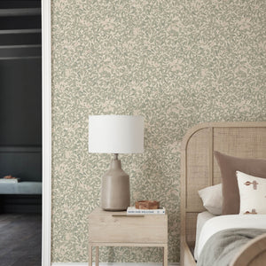 Scalamandre Linnea Wallpaper by Sandberg